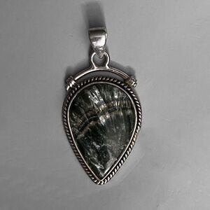 Large Seraphanite Pendant